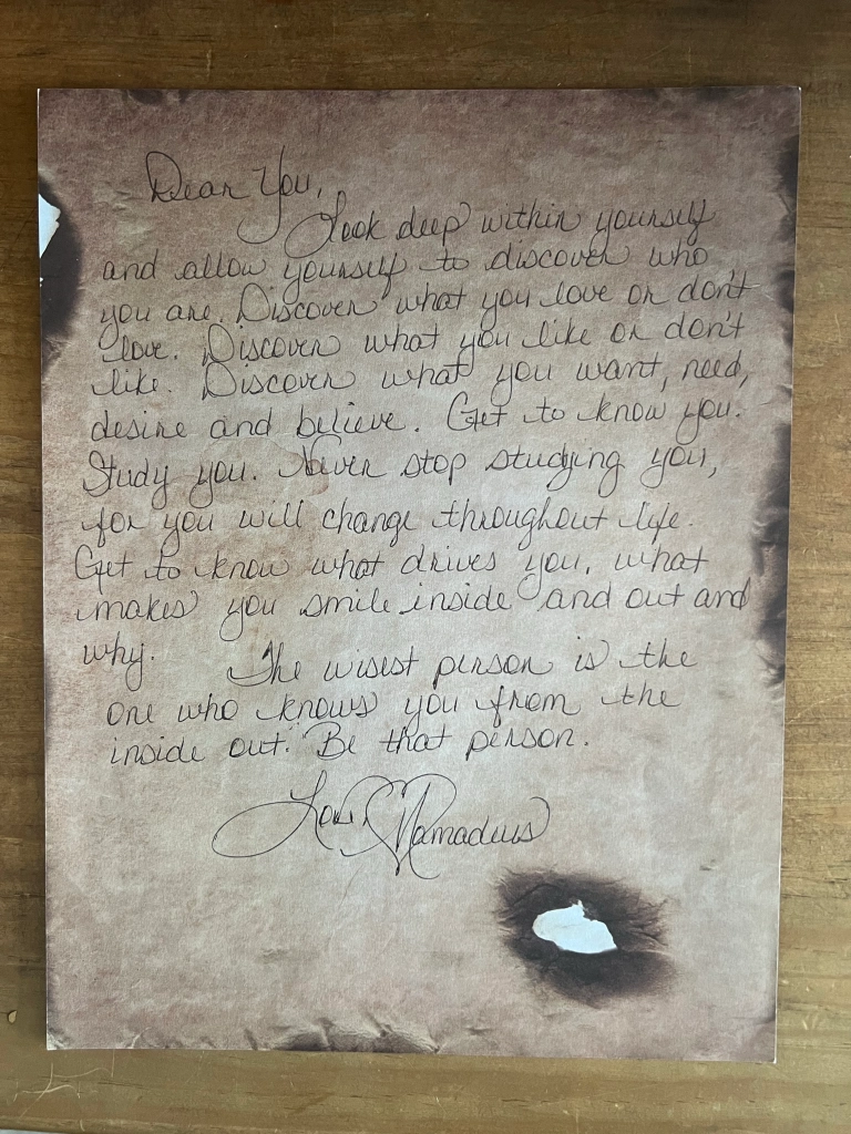 Mamadeus Love Letter # 8
