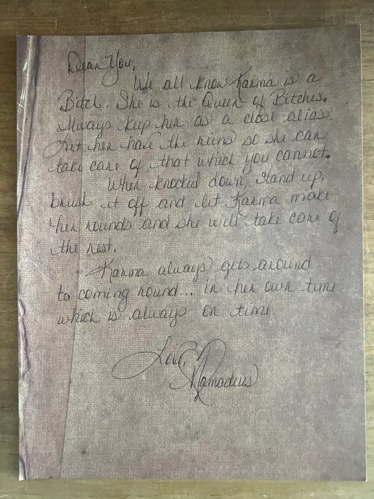 Mamadeus Love Letter # 20
