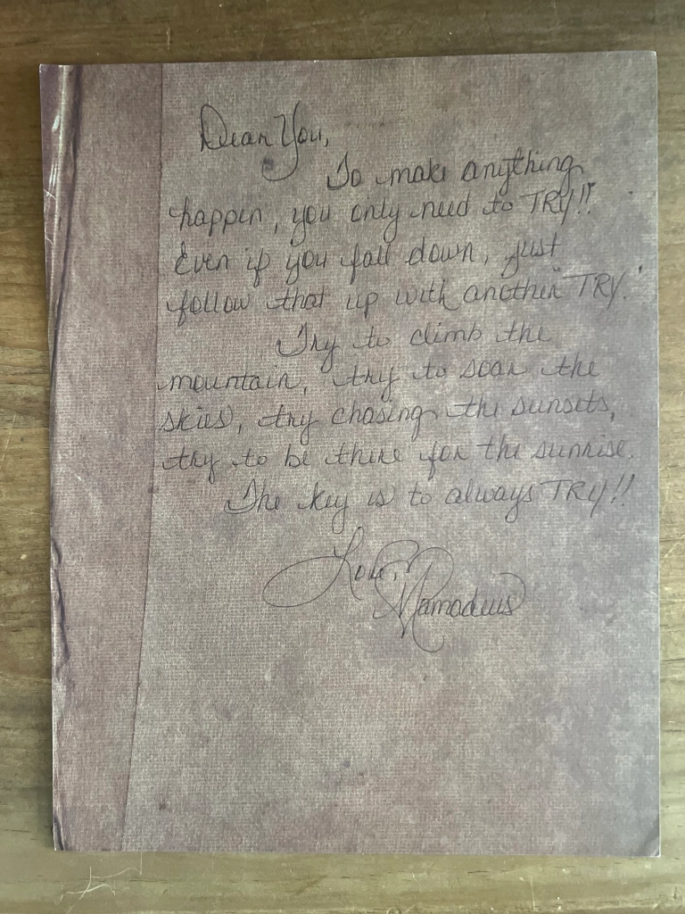 Mamadeus Love Letter # 10