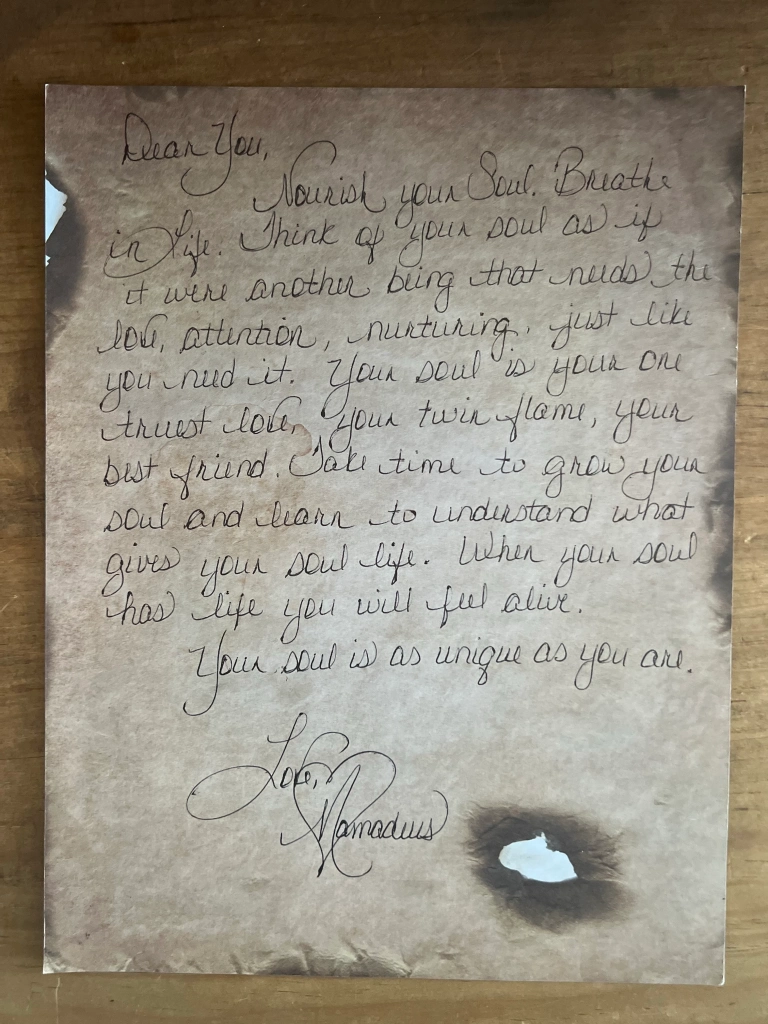 Mamadeus Love Letter # 18