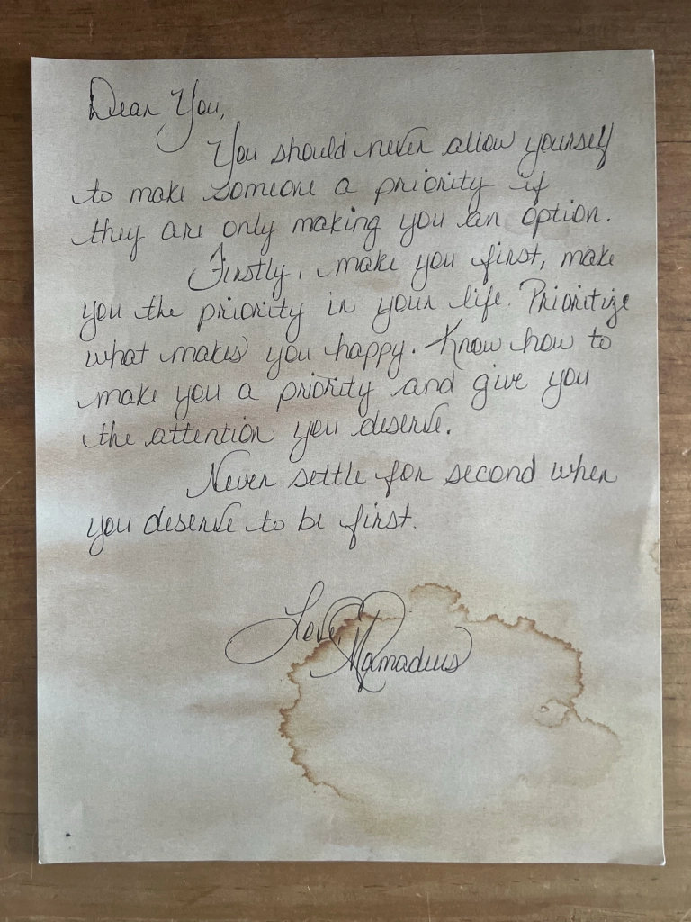 Mamadeus Love Letter # 23