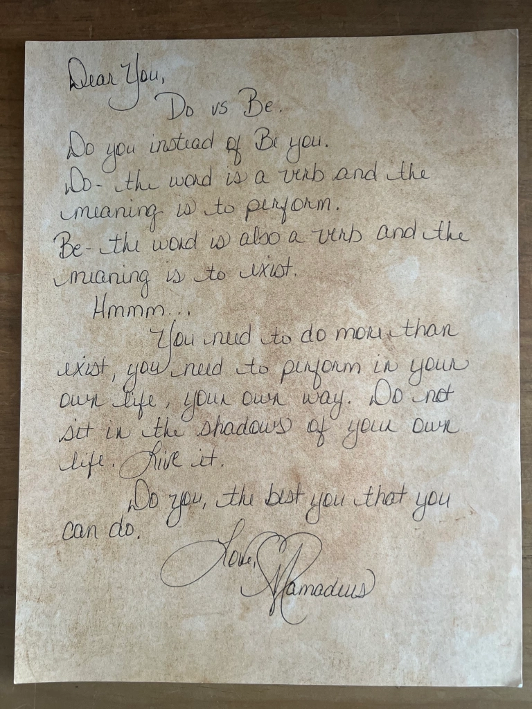 Mamadeus Love Letter # 24