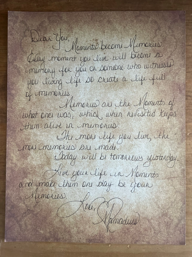 Mamadeus Love Letter # 26