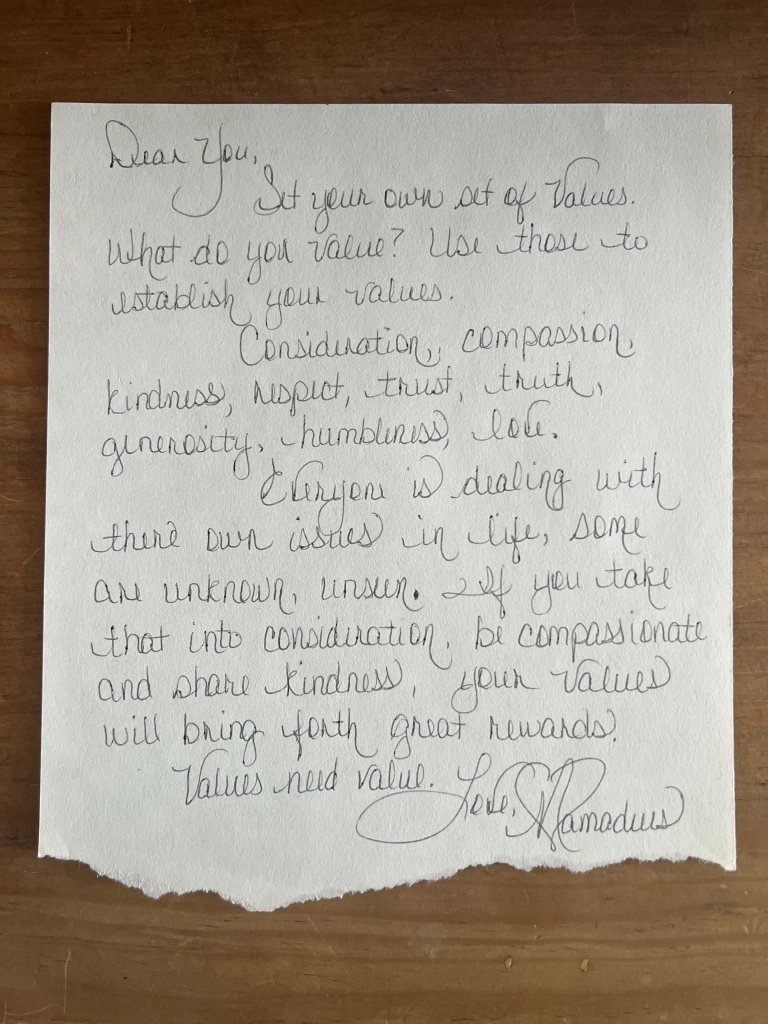 Mamadeus Love Letter # 27