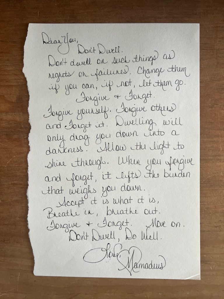 Mamadeus Love Letter # 31