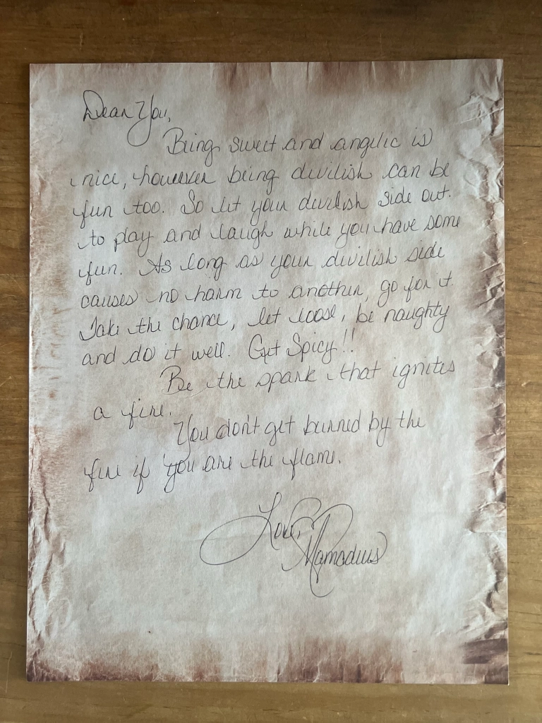Mamadeus Love Letter # 32