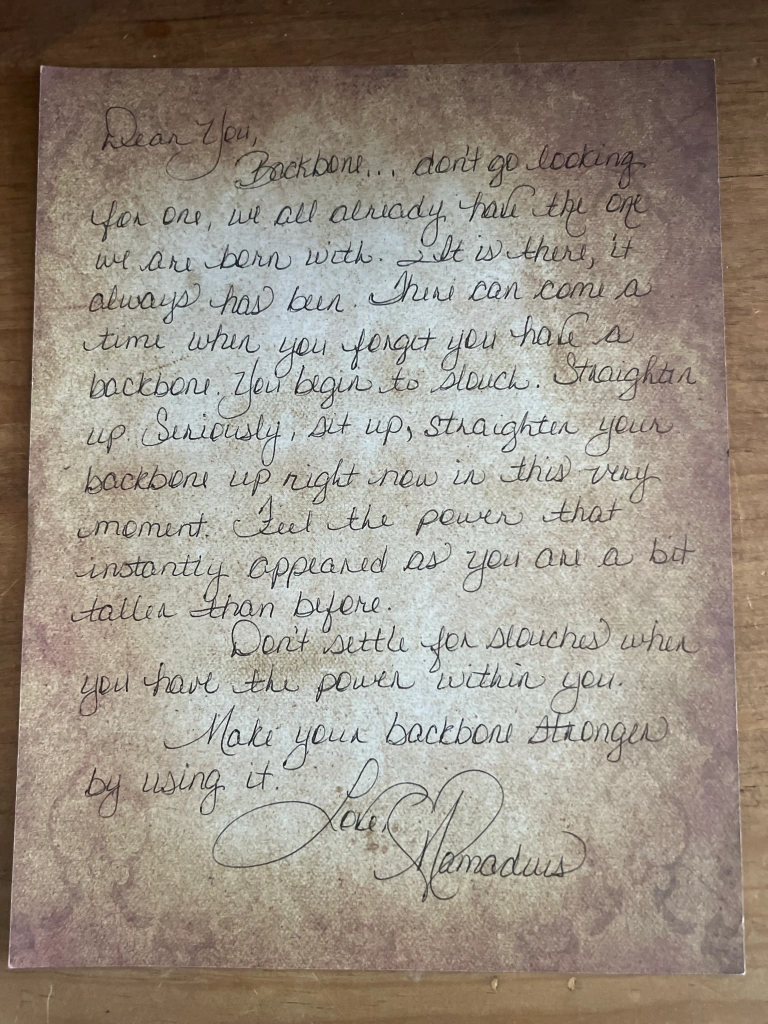 Mamadeus Love Letter # 36