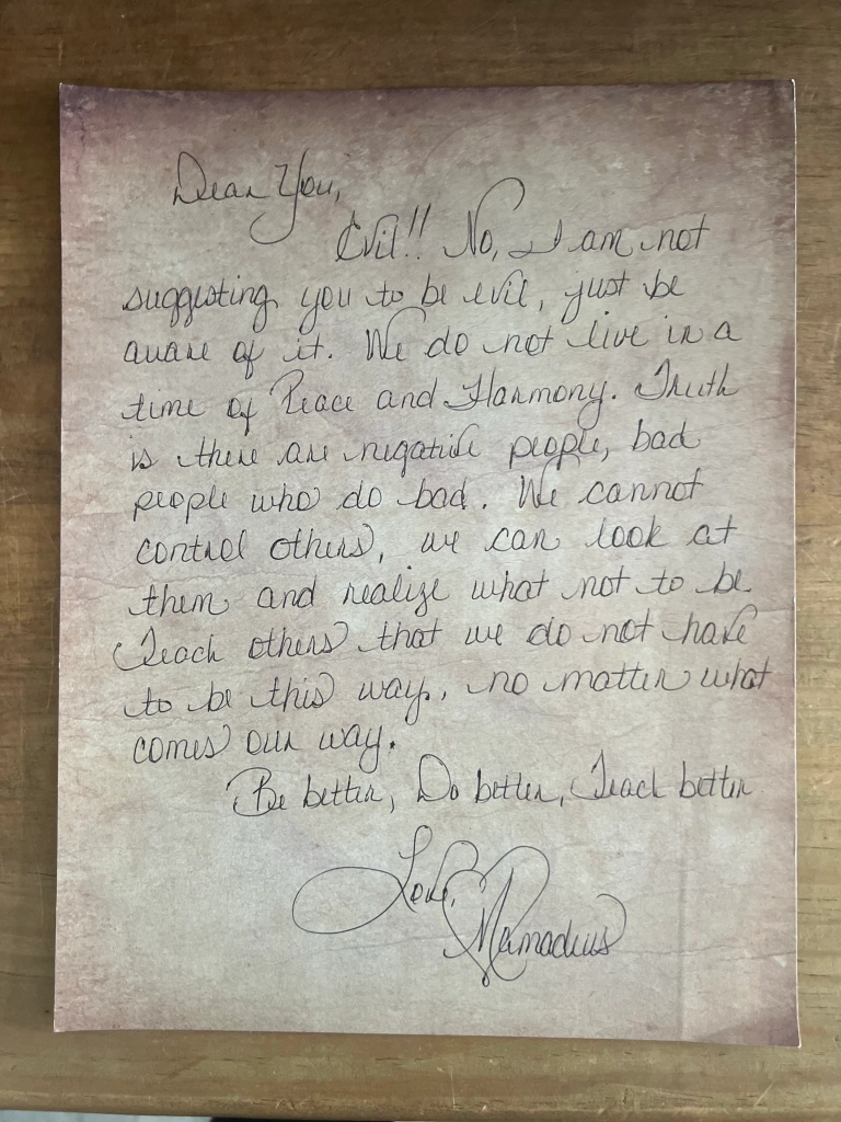 Mamadeus Love Letter # 39