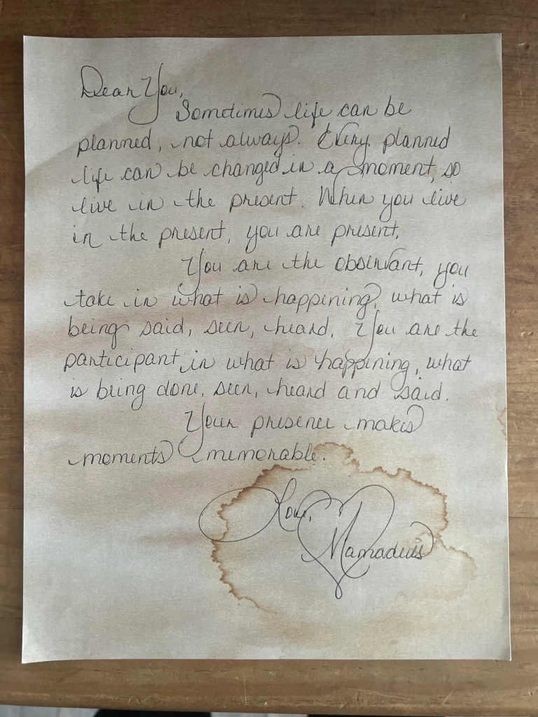 Mamadeus Love Letter # 43