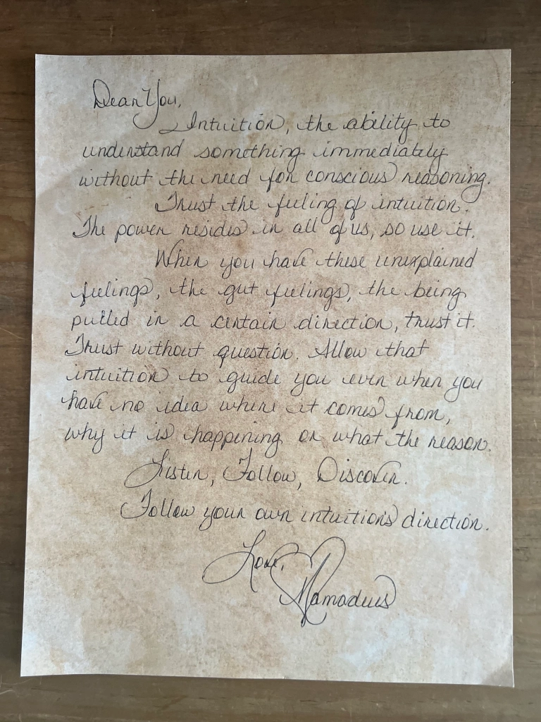 Mamadeus Love Letter # 44