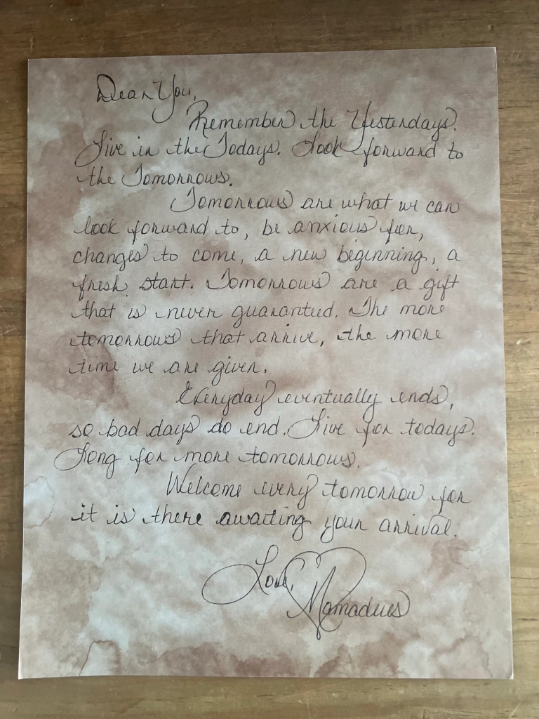 Mamadeus Love Letter # 45