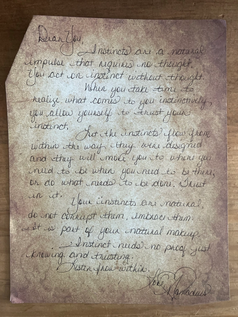 Mamadeus Love Letter # 46