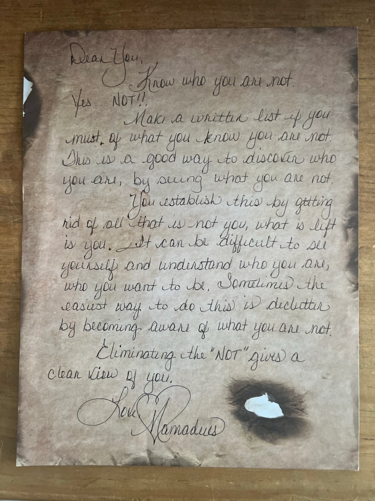 Mamadeus Love Letter # 48