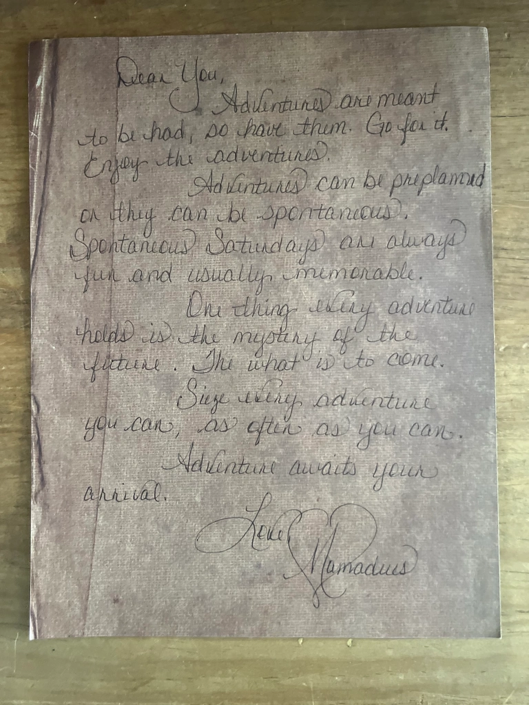 Mamadeus Love Letter # 50