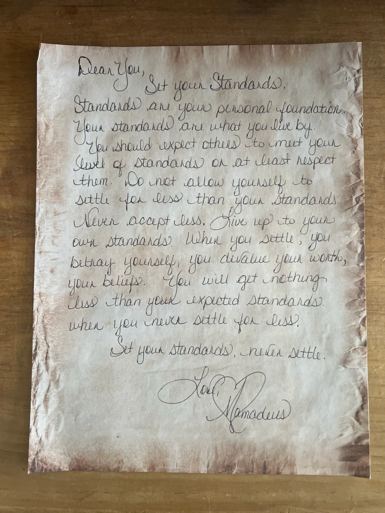 Mamadeus Love Letter # 52