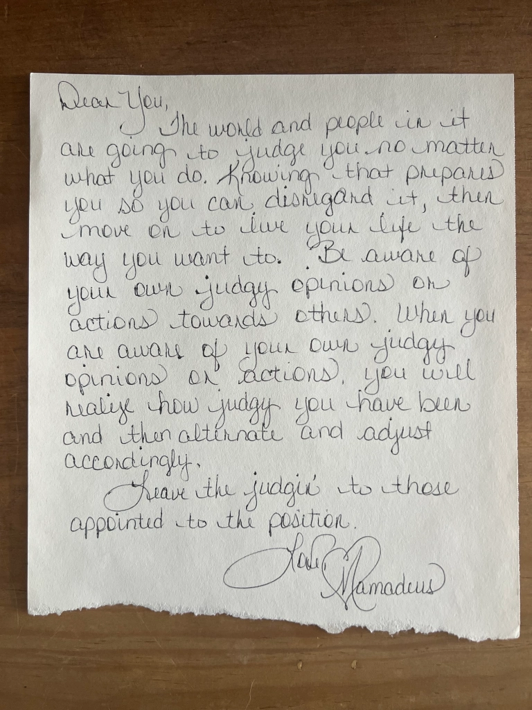 Mamadeus Love Letter # 61